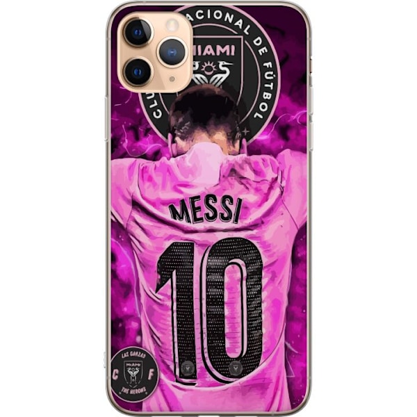 Apple iPhone 11 Pro Max Gjennomsiktig deksel Messi