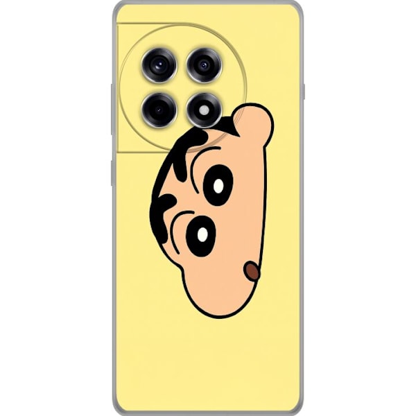 OnePlus 12R Läpinäkyvä kuori Peeking Shinchan