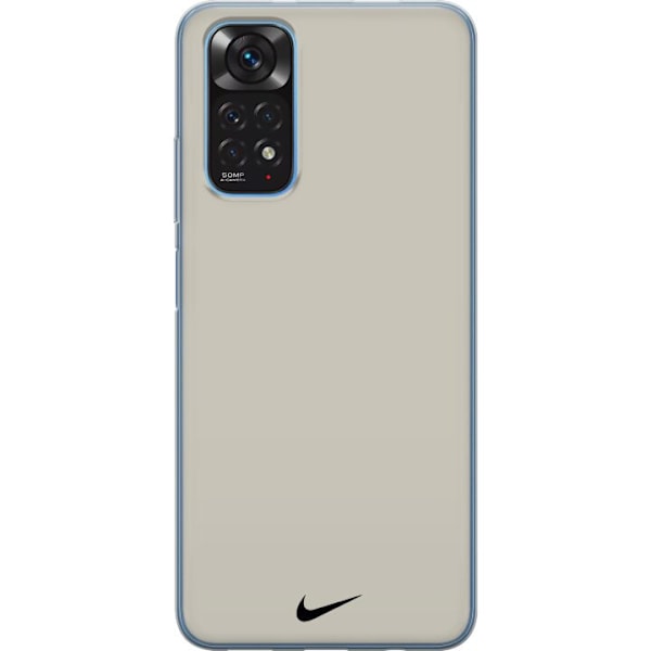 Xiaomi Redmi Note 11 Gennemsigtig cover Nike