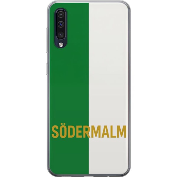 Samsung Galaxy A50 Läpinäkyvä kuori Södermalm - jalkapallo
