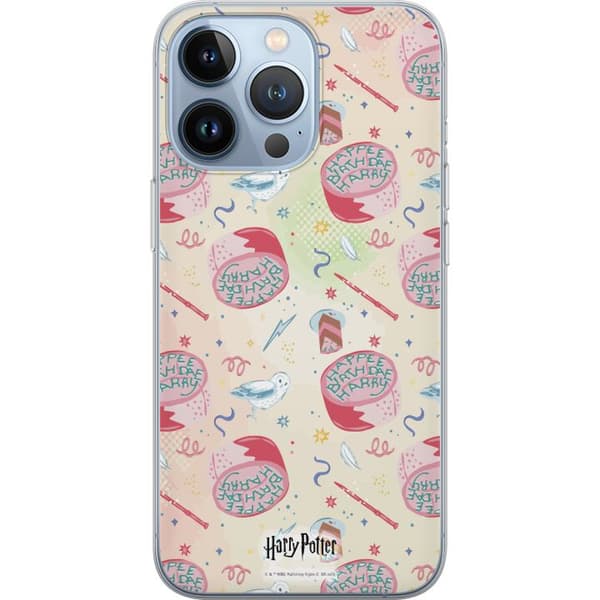 Kompatibelt Mobildeksel til Apple iPhone 13 Pro Harry Potter Mønster Galtvort Magi