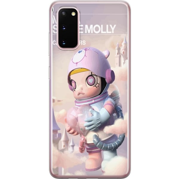 Samsung Galaxy S20 Läpinäkyvä kuori Mega Space Molly Care B
