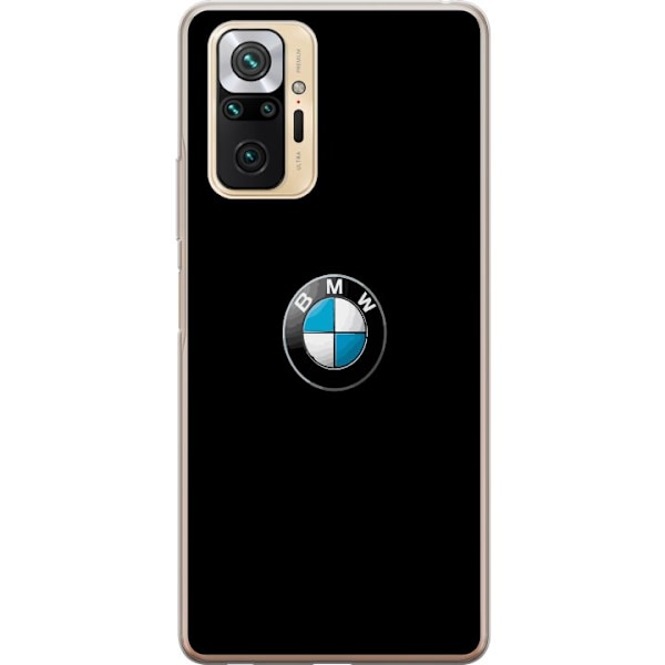 Xiaomi Redmi Note 10 Pro Gennemsigtig cover BMW