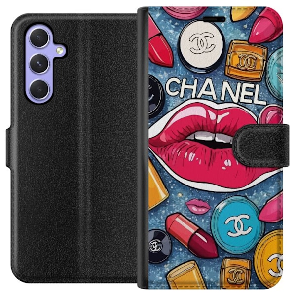 Samsung Galaxy A54 Plånboksfodral Chanel Lips