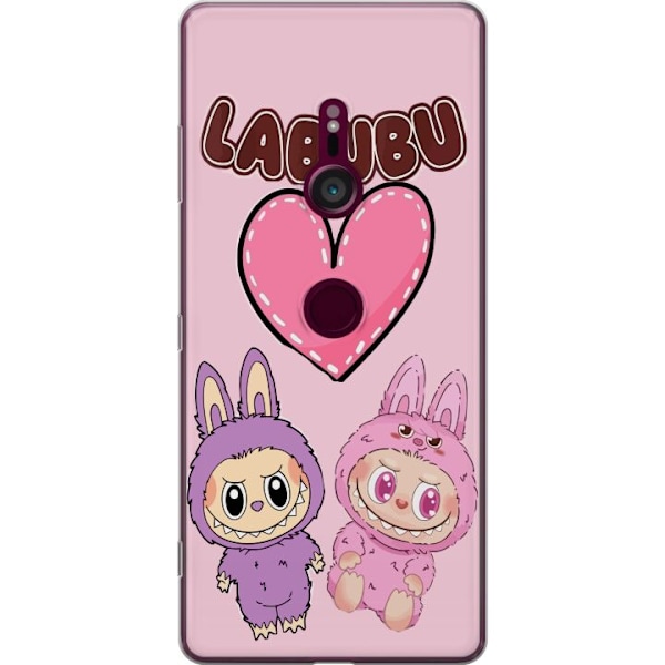 Sony Xperia XZ3 Genomskinligt Skal Labubu Pink Monster