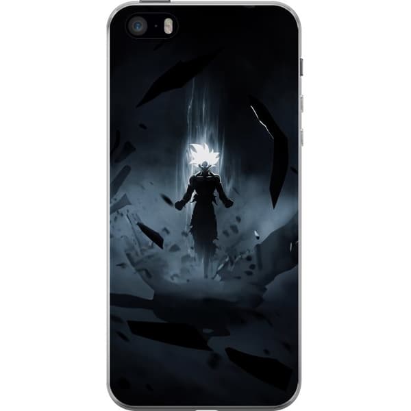 Kompatibelt Mobilskal till Apple iPhone SE (2016) Shadow Warrior svart