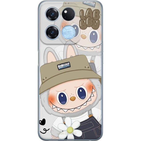 OnePlus Ace Racing Läpinäkyvä kuori Labubu Minimal Mood - Y