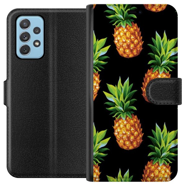 Samsung Galaxy A52 5G Tegnebogsetui Ananas