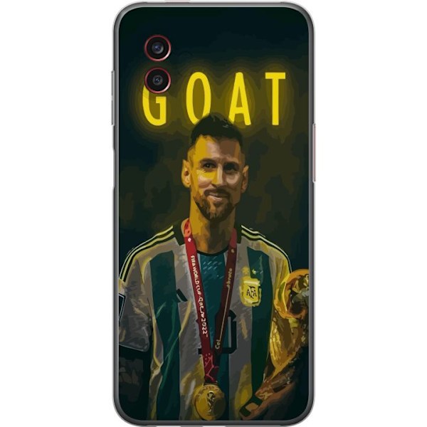 Samsung Galaxy Xcover6 Pro Gennemsigtig cover Ged Messi