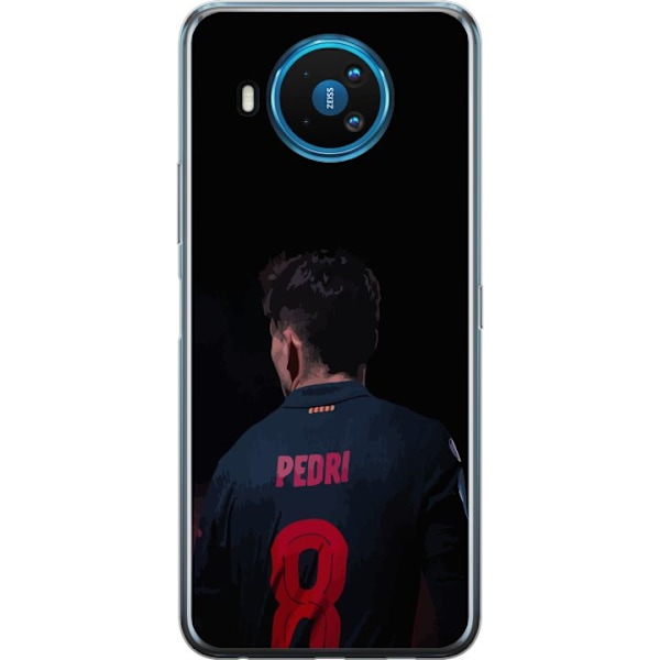 Nokia 8.3 5G Läpinäkyvä kuori Pedri FC Barcelona Jalkapallo