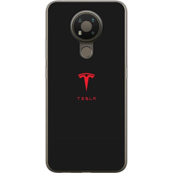 Nokia 3.4 Läpinäkyvä kuori Tesla