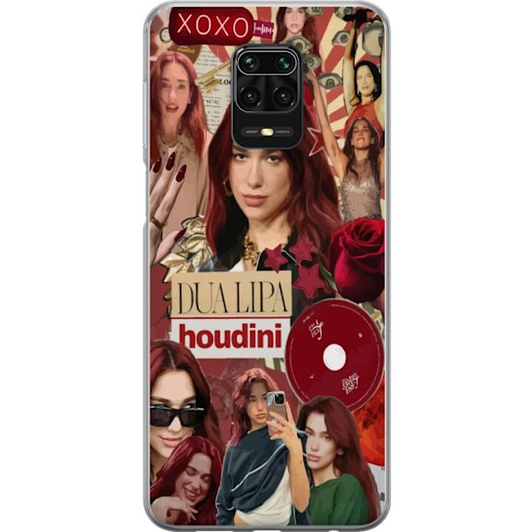 Xiaomi Redmi Note 9S Genomskinligt Skal Dua Lipa – Fashion &