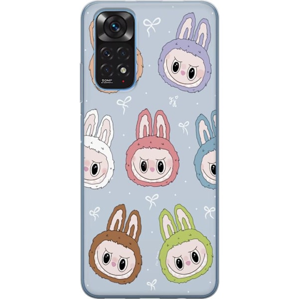 Xiaomi Redmi Note 11S Läpinäkyvä kuori Tähtikuvioitu hirvi