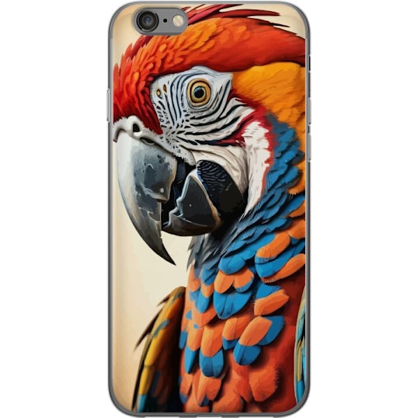 Apple iPhone 6 Läpinäkyvä kuori Kakadu