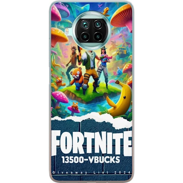 Xiaomi Mi 10T Lite 5G Gennemsigtig cover Fortnite