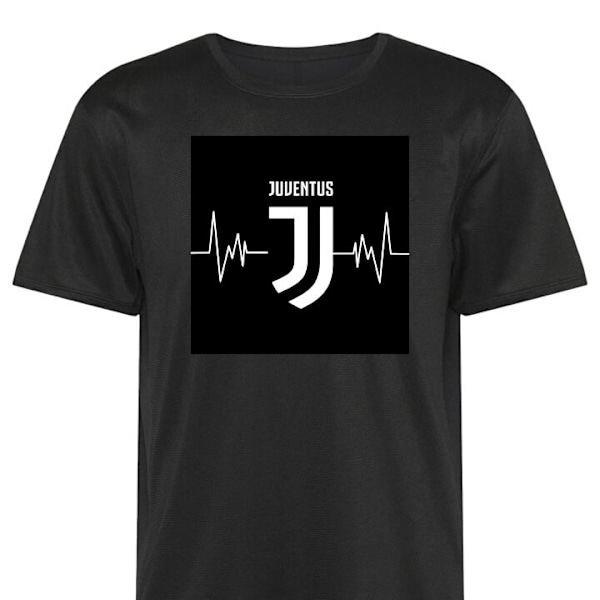 Treeni T-paita | Urheilu T-paita Aikuisille Juventus musta Iso