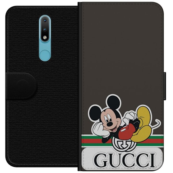 Nokia 2.4 Plånboksfodral Gucci Musse Pig