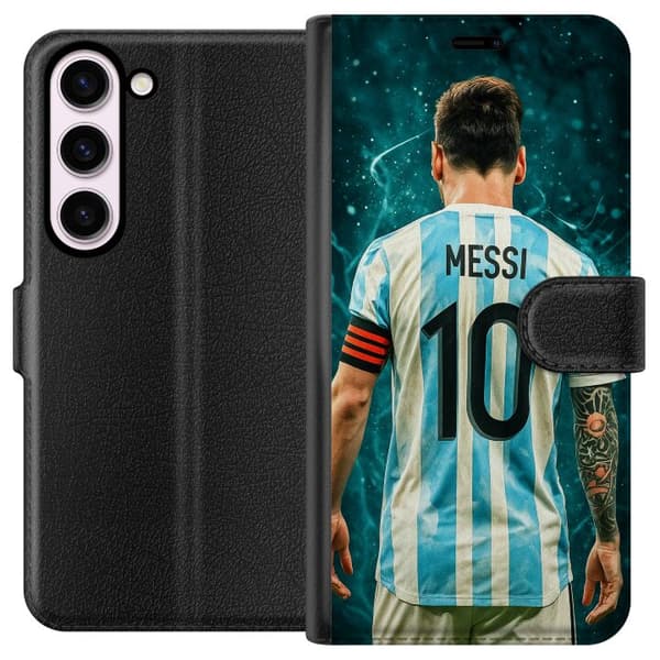 Kompatibelt Plånboksfodral till Samsung Galaxy S23 Messi