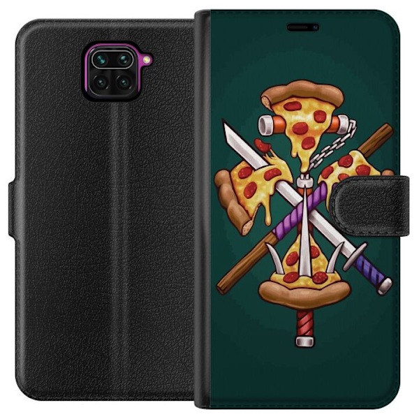 Xiaomi Redmi Note 9 Lommeboketui Pizza