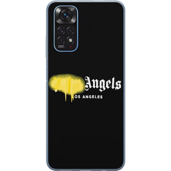 Xiaomi Redmi Note 11 Genomskinligt Skal Palm Angels