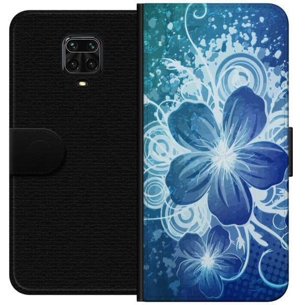 Kompatibel Tegnebogsetui til Xiaomi Redmi Note 9 Pro Blomst