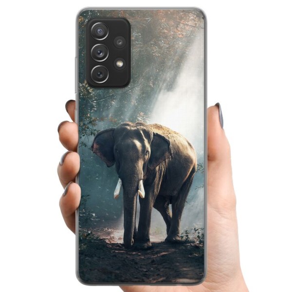 Samsung Galaxy A52 5G TPU Mobilcover Elefant