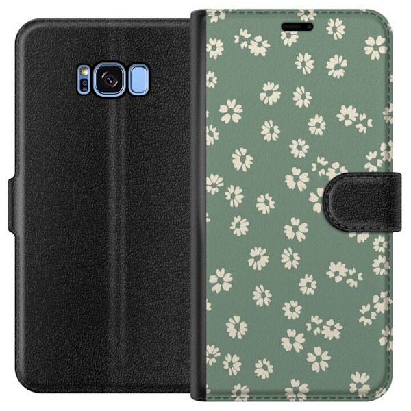 Samsung Galaxy S8 Plånboksfodral Blomsterdröm – färgglatt blommönster