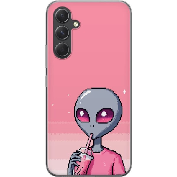 Samsung Galaxy S24 Gjennomsiktig deksel Alien Smoothie