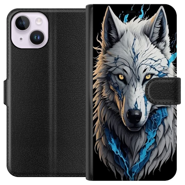 Apple iPhone 15 Tegnebogsetui ulv