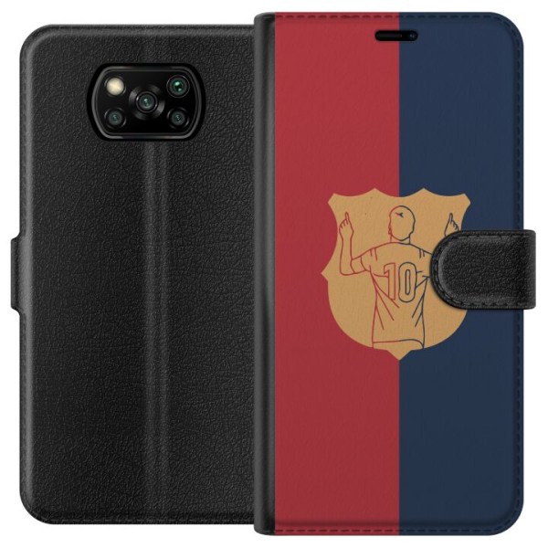 Xiaomi Poco X3 NFC Plånboksfodral FC Barcelona