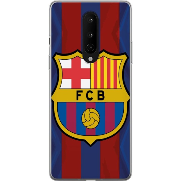 OnePlus 8 Genomskinligt Skal FCB Barcelona