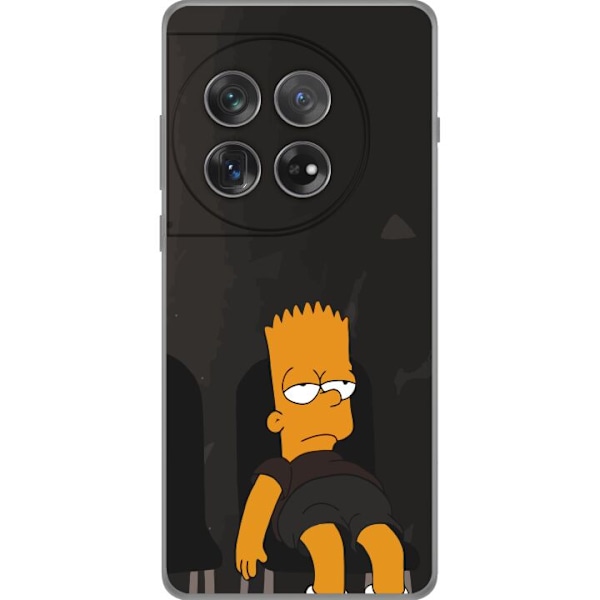 OnePlus 12 Gennemsigtig cover Bart Simpson