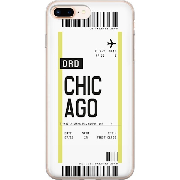 Apple iPhone 7 Plus Gennemsigtig cover Chicago