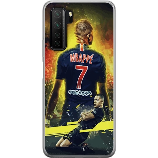 Huawei P40 lite 5G Genomskinligt Skal Kylian Mbappé