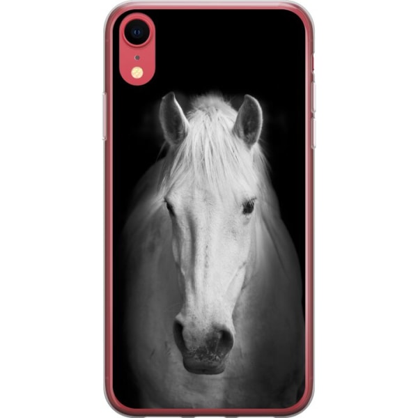 Apple iPhone XR Genomskinligt Skal Häst