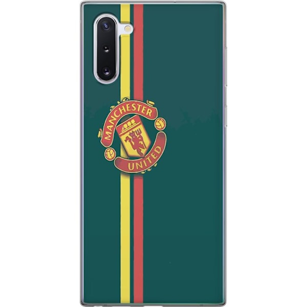 Samsung Galaxy Note10 Genomskinligt Skal Manchester United F.C