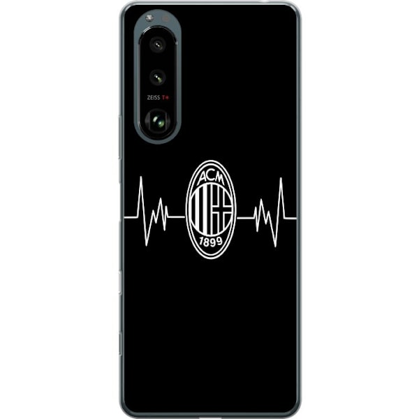 Sony Xperia 5 III Läpinäkyvä kuori AC Milan