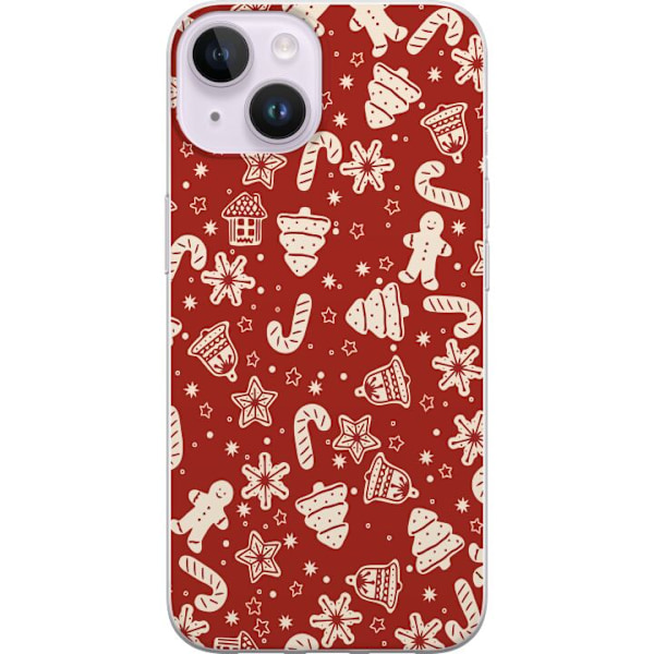 Apple iPhone 15 Skal / Mobilskal - God Jul - Mönster