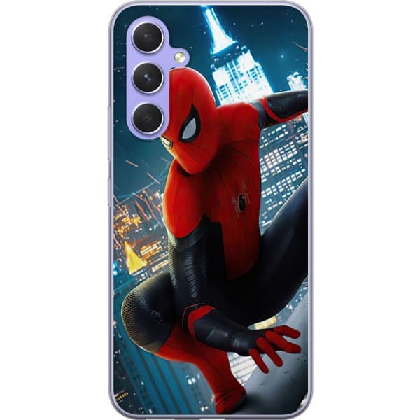 Kompatibelt Mobildeksel til Samsung Galaxy A54 Spiderman