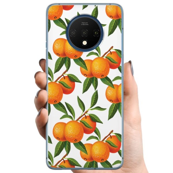 OnePlus 7T TPU Matkapuhelimen kuori Appelsiini