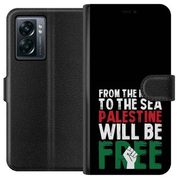 OnePlus Nord N300 Lompakkokotelo Vapauta Palestiina
