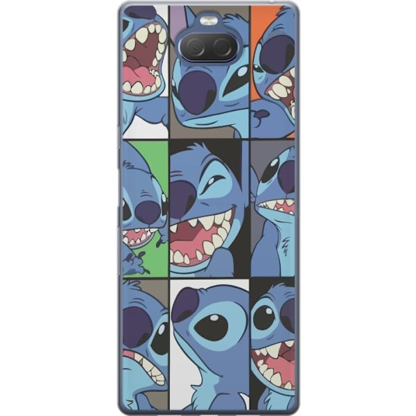 Sony Xperia 10 Plus Gennemsigtig cover Stitch Ram