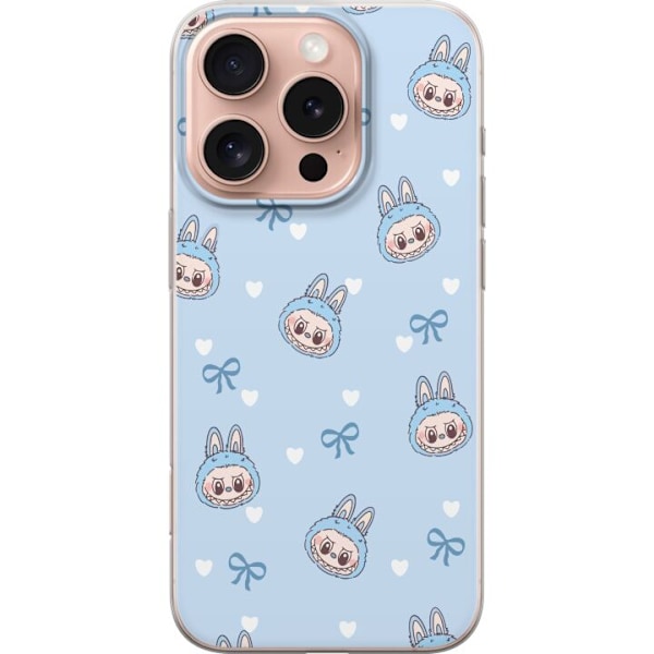 Apple iPhone 16 Pro Läpinäkyvä kuori Labubu Tuli Henki