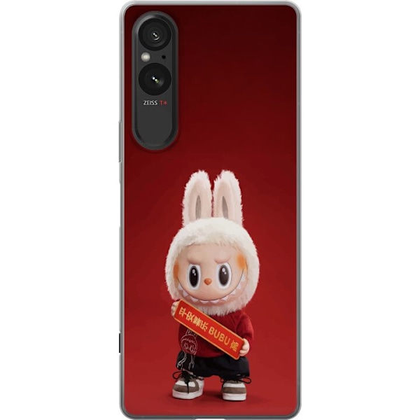Sony Xperia 5 V Läpinäkyvä kuori Pop Mart The Monsters Labu