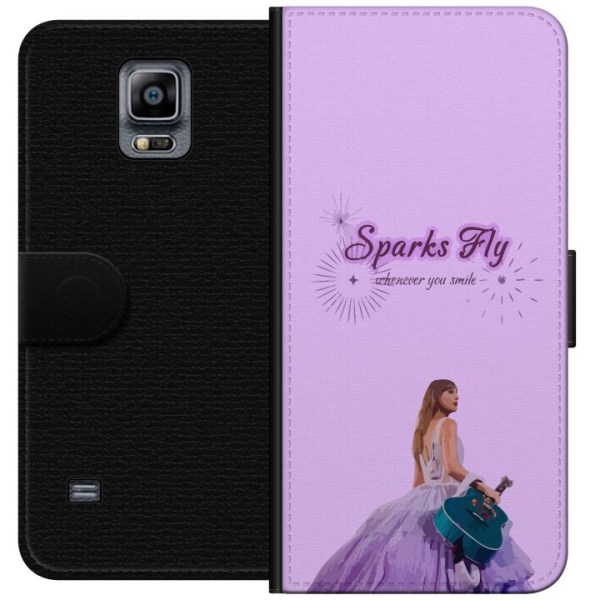 Samsung Galaxy Note 4 Lompakkokotelo Taylor Swift - Sparks Fly