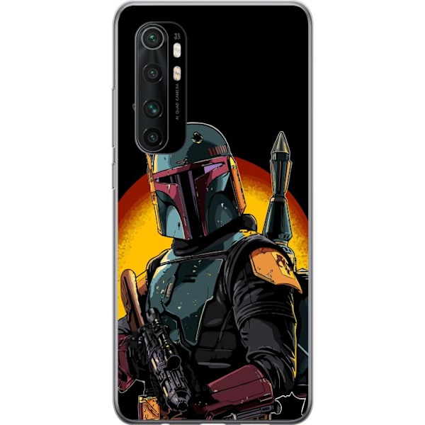 Xiaomi Mi Note 10 Lite Läpinäkyvä kuori The Mandalorian