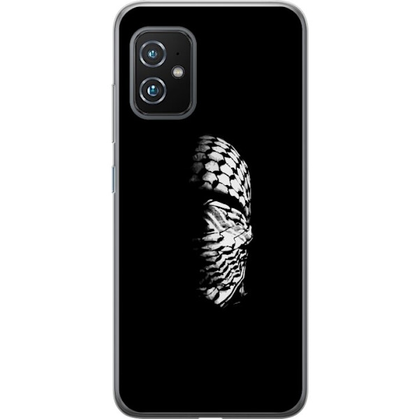 Asus Zenfone 8 Läpinäkyvä kuori Keffiyeh-kuviointi - klassi