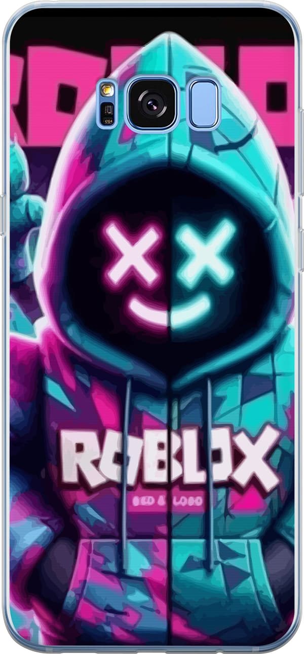 Kompatibelt Mobilskal till Samsung Galaxy S8 Roblox | Marshmello