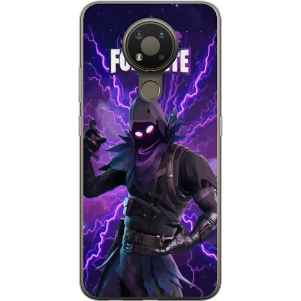 Nokia 3.4 Gjennomsiktig deksel Fortnite Raven