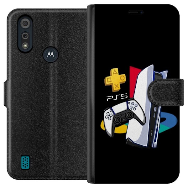 Motorola Moto E6i Tegnebogsetui PS5